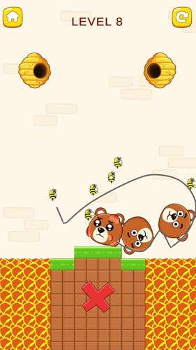Save Teddy - Bear Defense Drawing Game