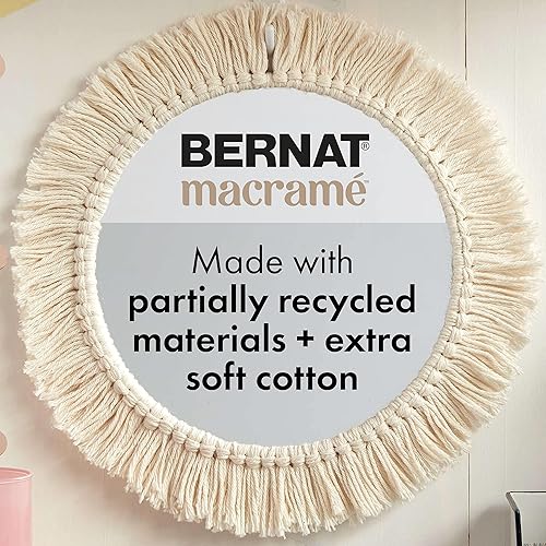 Miniatura 5 de Bernat macramé - Paquete de 3 hilos de punto súper voluminosos de 8.82oz8.8 onzas, color oliva