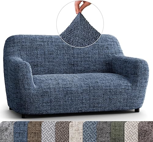 PAULATO BY GA.I.CO. Funda para sofá biplaza Funda de silla de gran tamaño Funda elástica para sofá Funda protectora de sofá Funda protectora de
