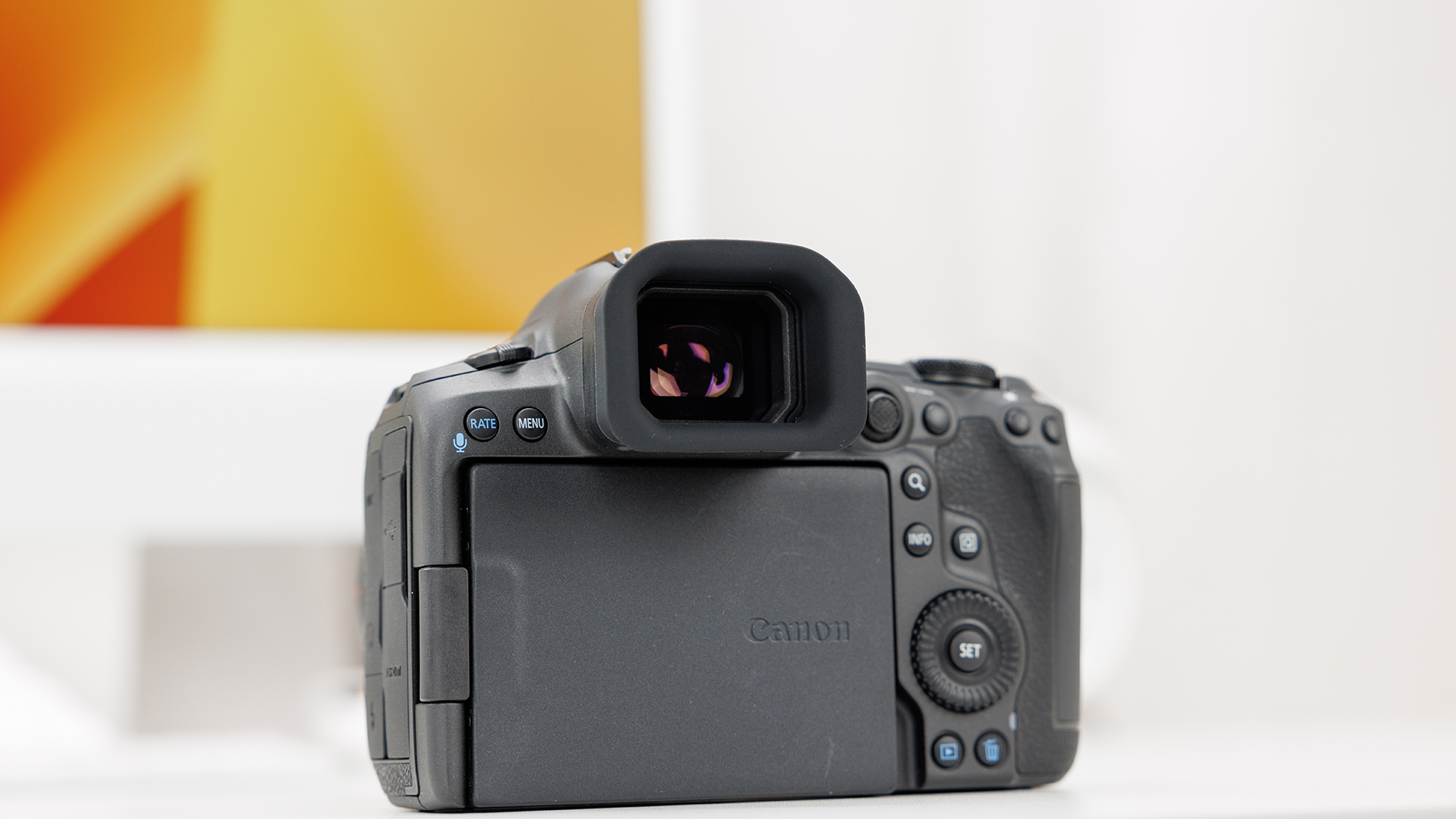KIWIFOTOS Camera Eyecup Eyepiece for Canon EOS R5 Mark II