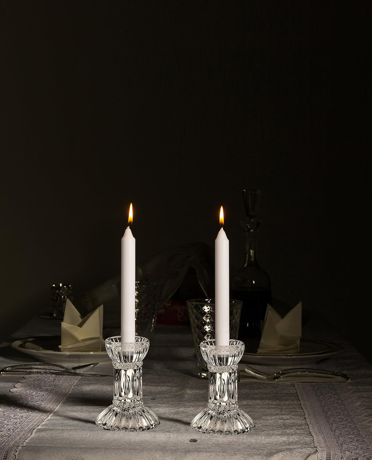 Ner Mitzvah Crystal Candle Holders - Image 10
