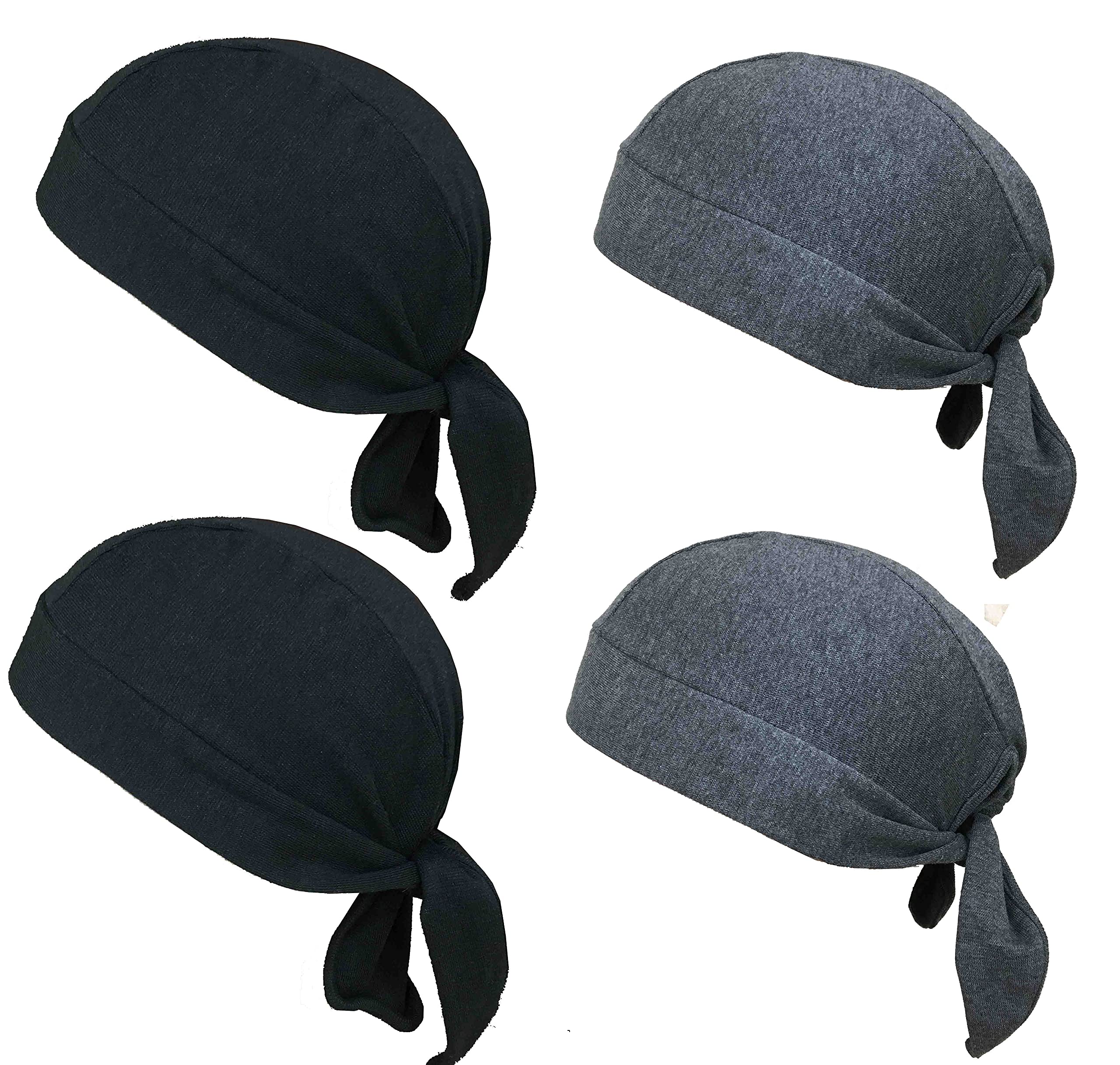 Gajraj Unisex Cotton Patka Skull Cap Bandana/Fashionable Helmet Liner/Head Cap (Pack of 4)-picture-13