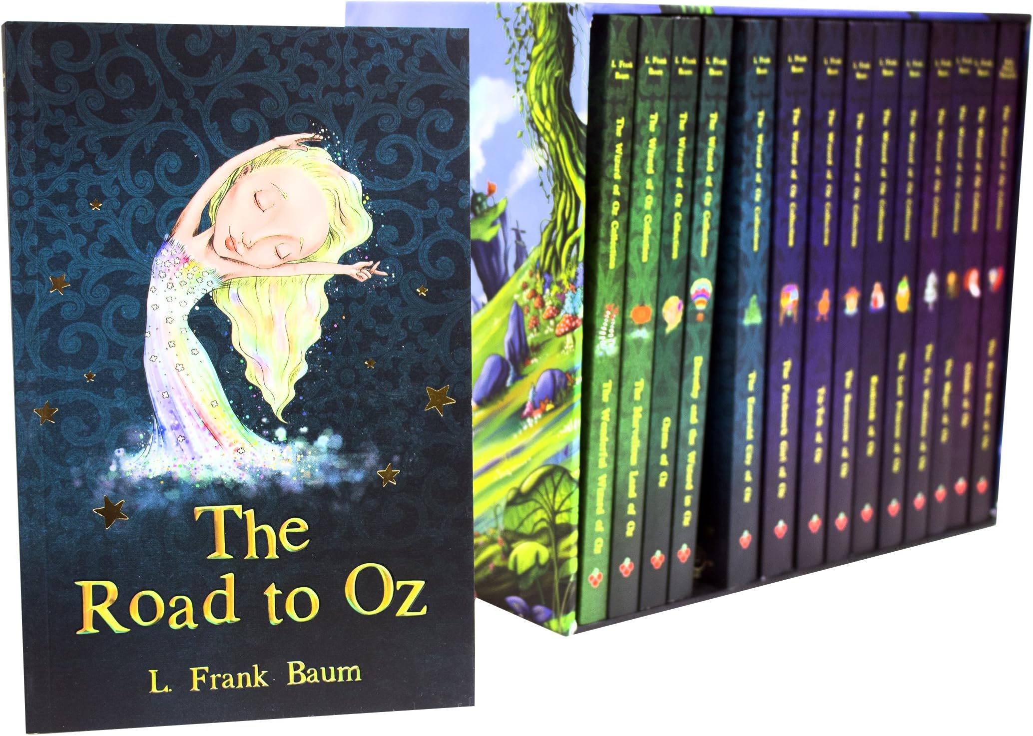The Wizard of Oz Collection Box Set - Classic Magical Adventure Book Series for Kids (Pack of 15) Paperback – Box set, 1 Dec. 2016