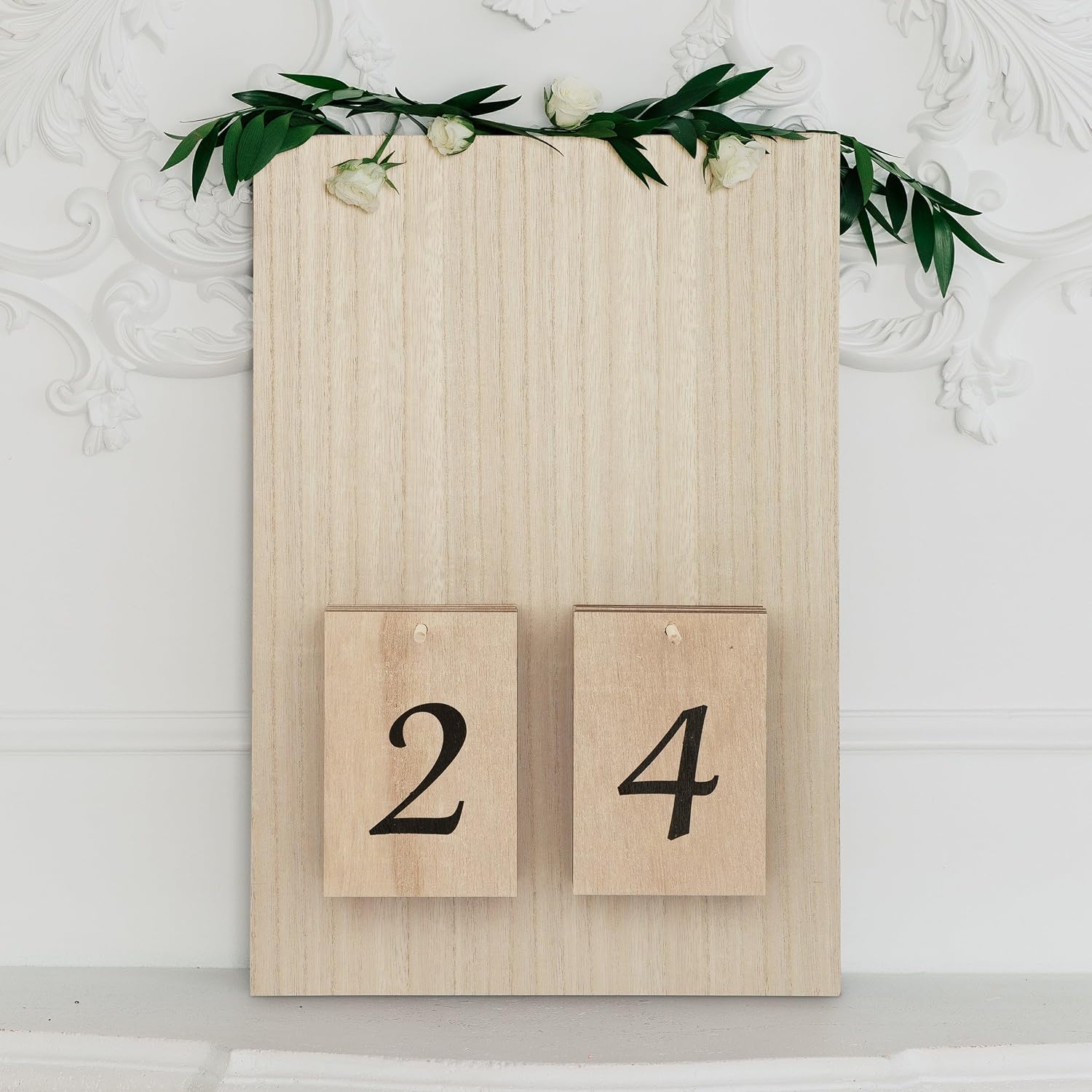 Weddingstar Wooden Countdown Calendar Sign - Non-Customizable