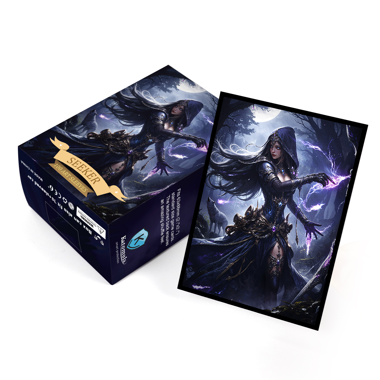 Avatar Card Sleeves 100 PCS MTG Card Sleeves With Perfect Fit Inner Sleeves  - Duskmourn Art Matte Protection Card Sleeves Art
