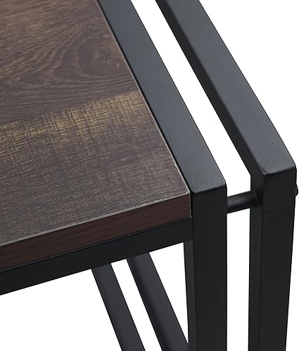 Miniatura 4 de Proman Products Santa Fe SofáConsola Mesa, Marrón Oscuro