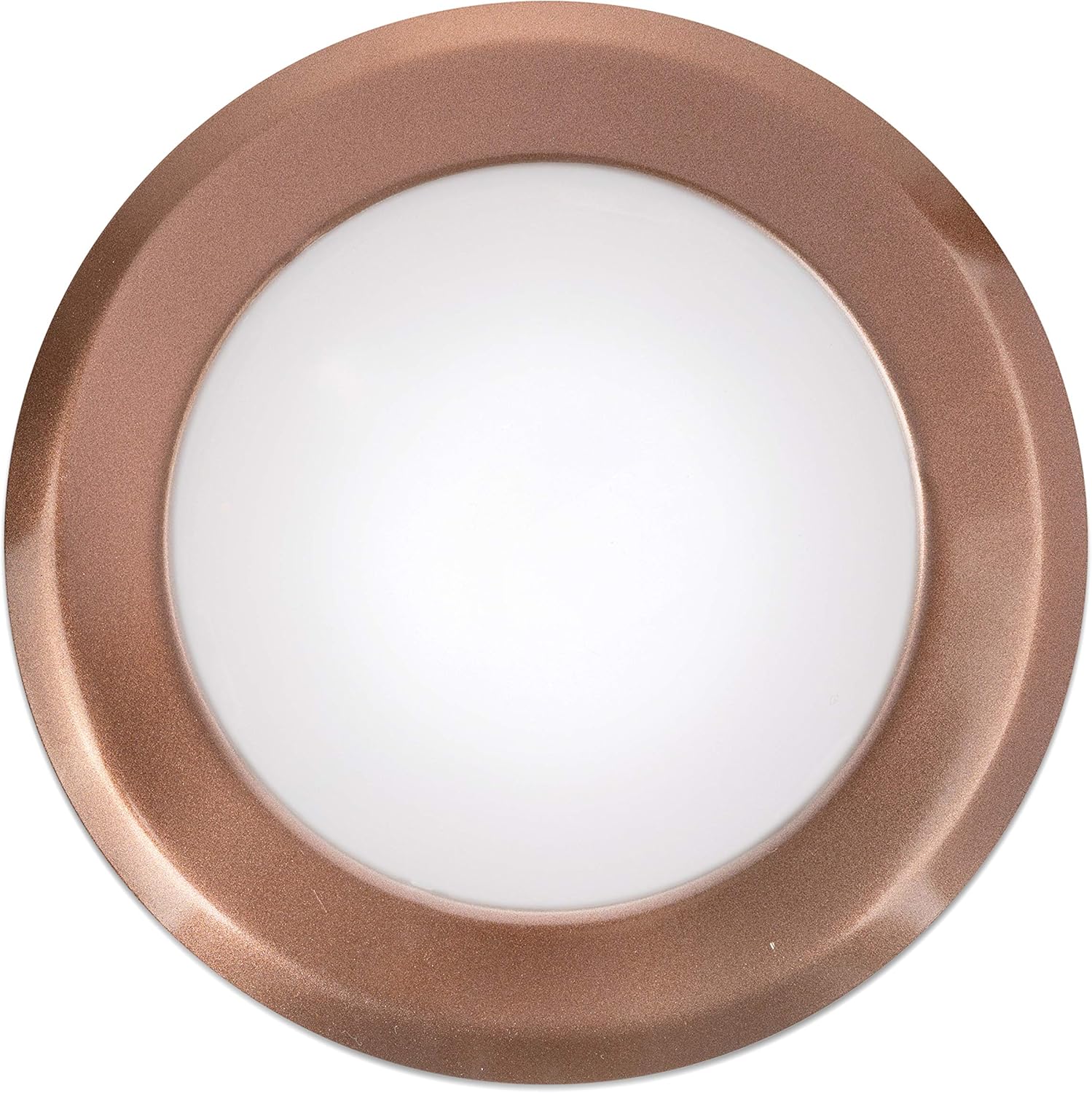 Limited Stock SleekLighting 6 Inches Dimmable LED Disk Light (2 Pack) Bronze- Round Flush Mount Recessed Retrofit - 15W, 3000K, 1050lm - For Home, Hotel, Office - Surface Mount Slim Ceiling Lighting Fixture