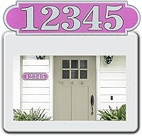 Vista 12 de Placas horizontales personalizadas de dirección para exterior, fabricadas en Estados Unidos con material compuesto de aluminio, placa de dirección