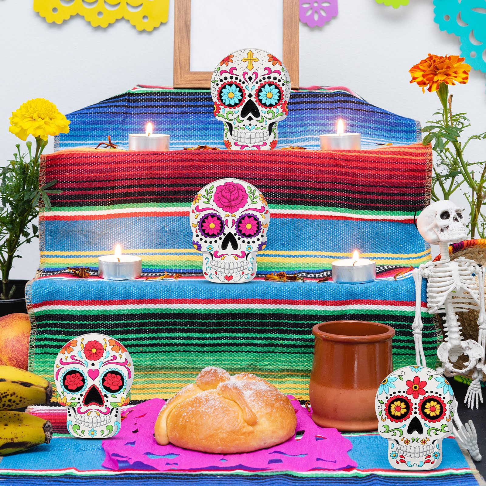 Dia Los Muertos Centerpiece Ideas Day Of The Dead Party Ideas