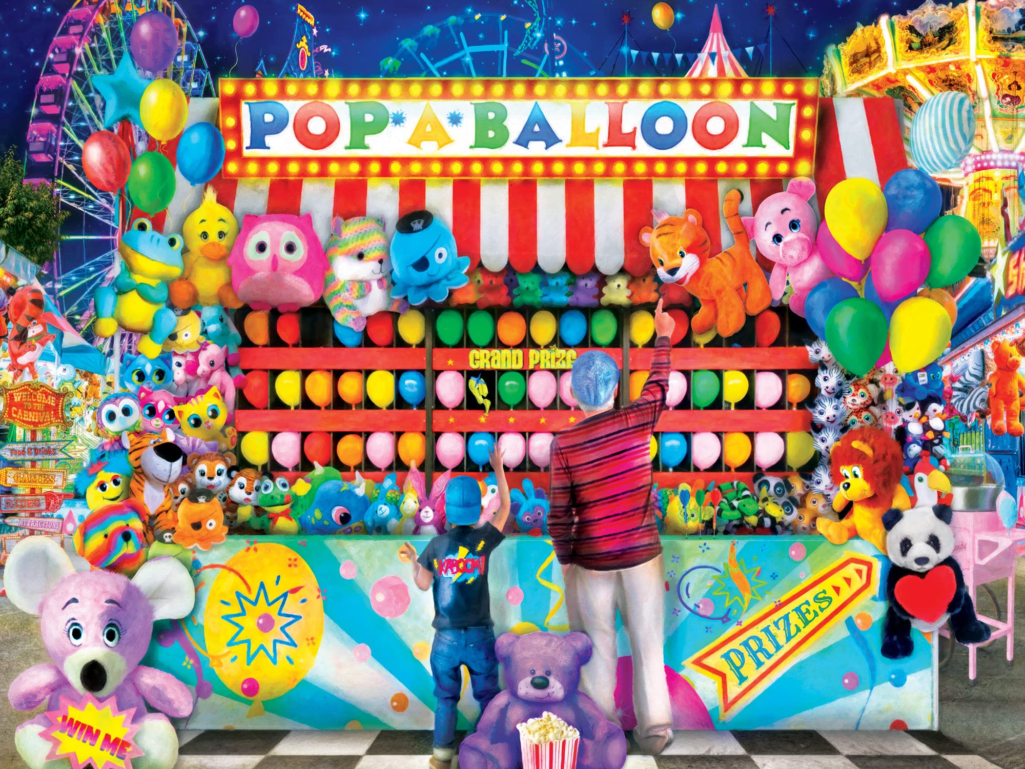 Amazon | 400ピース ジグソーパズル 大人 家族 子供用 Masterpieces