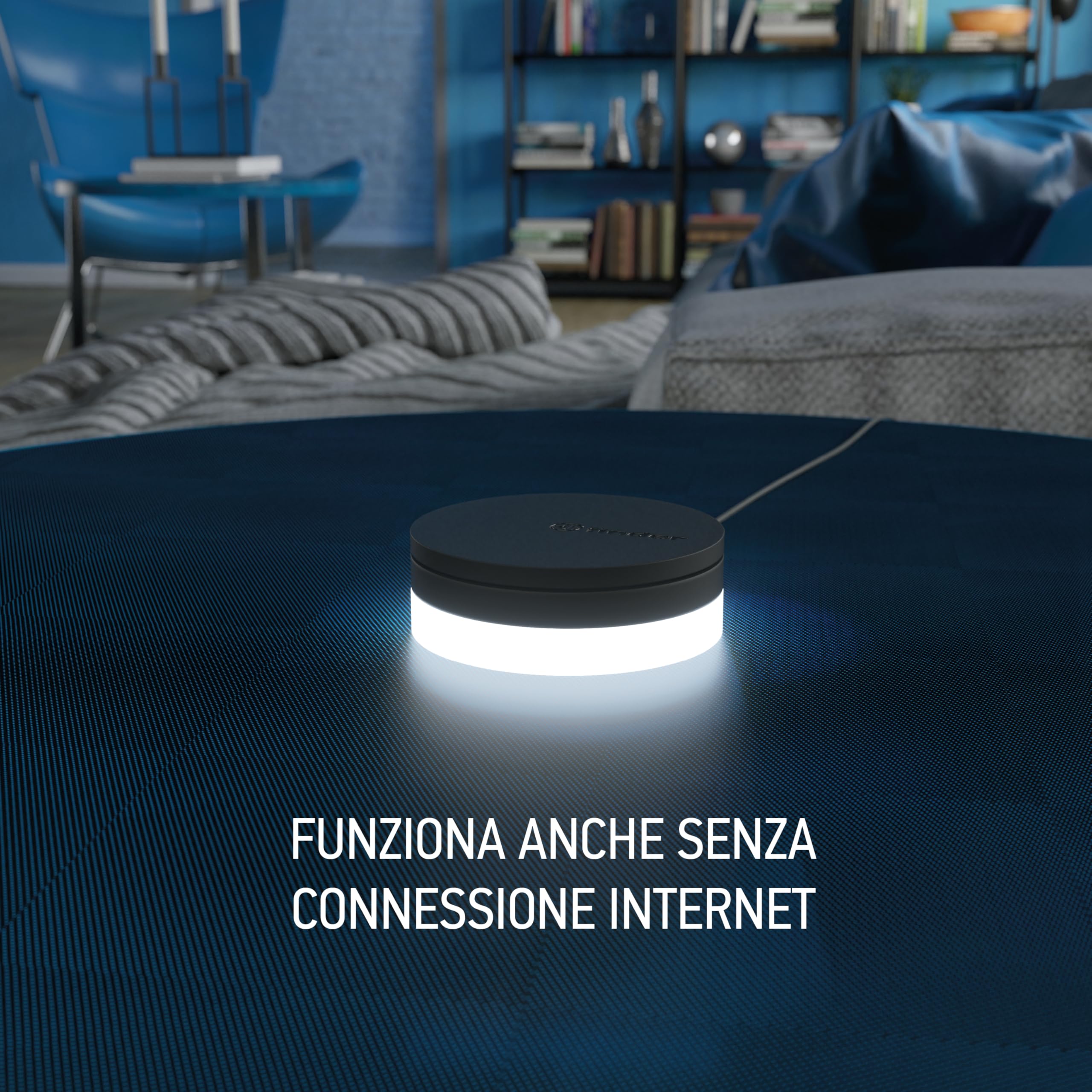 Finder Gateway esterno USB Tipo 1Y.GU. Per comandare da remoto il tuo impianto YESLY e i tuoi dispositivi BLISS2 ovunque ti trovi nel mondo. Controllabile con App Finder YOU e Assistenti Vocali