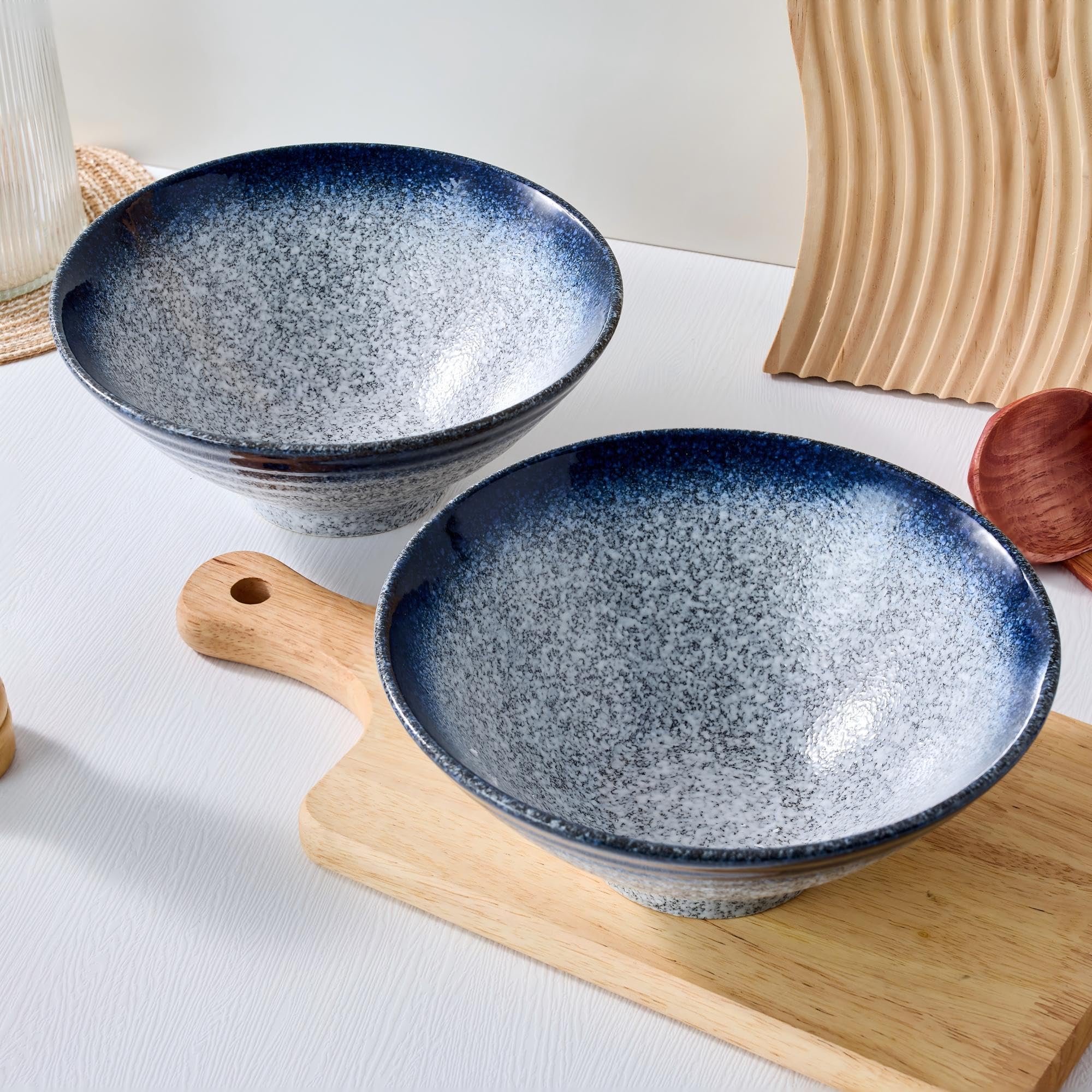 mehrido Ceramic Ramen Bowl Set - Image 4