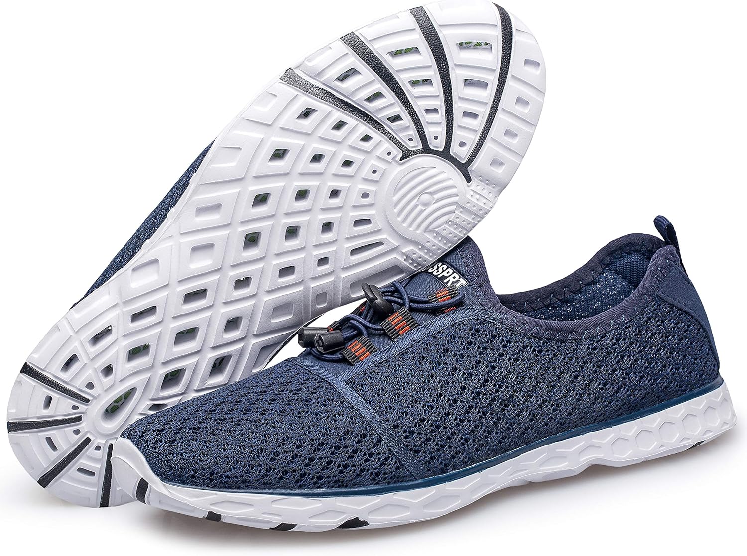 DOUSSPRT Women's Water Shoes Quick Drying Sports Aqua Shoes 11 Blue