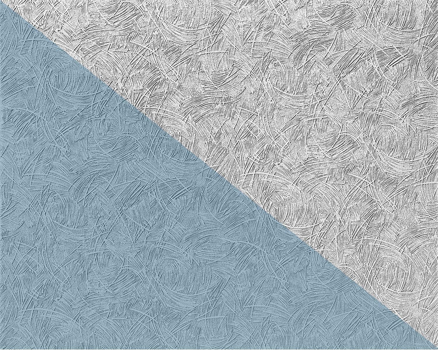 Papier peint non-tissé blanc à peindre EDEM pour rénover un mur abîmé sans enduit