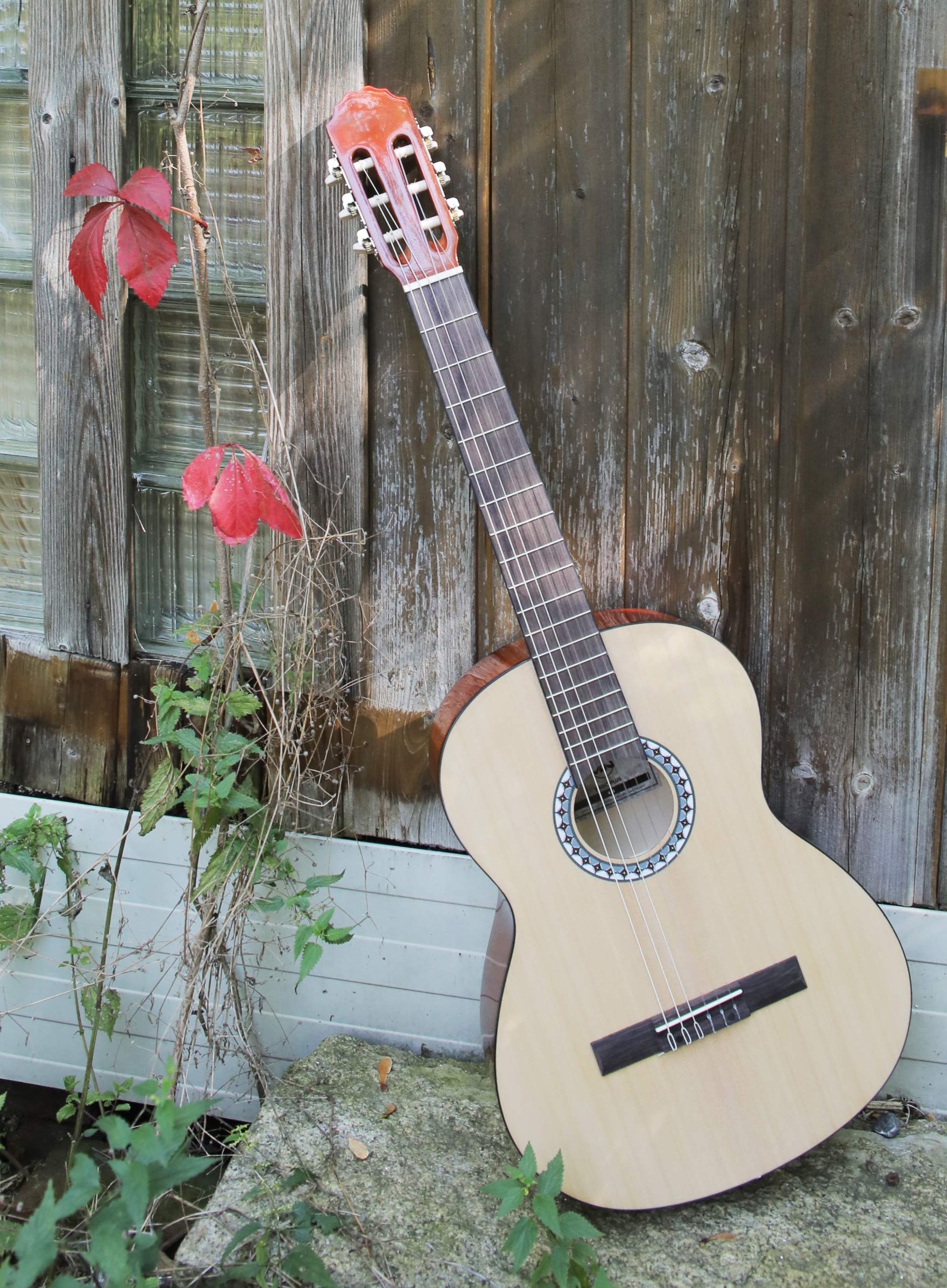 Salvador Cortez Luna C 4/4 klassieke gitaar met massief ceder bovenblad uit de Iberia