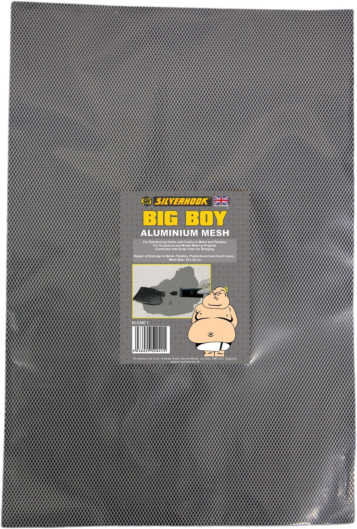 SILVERHOOK Big Boy Aluminium Mesh 30 x 20 cm (12''x 8'')