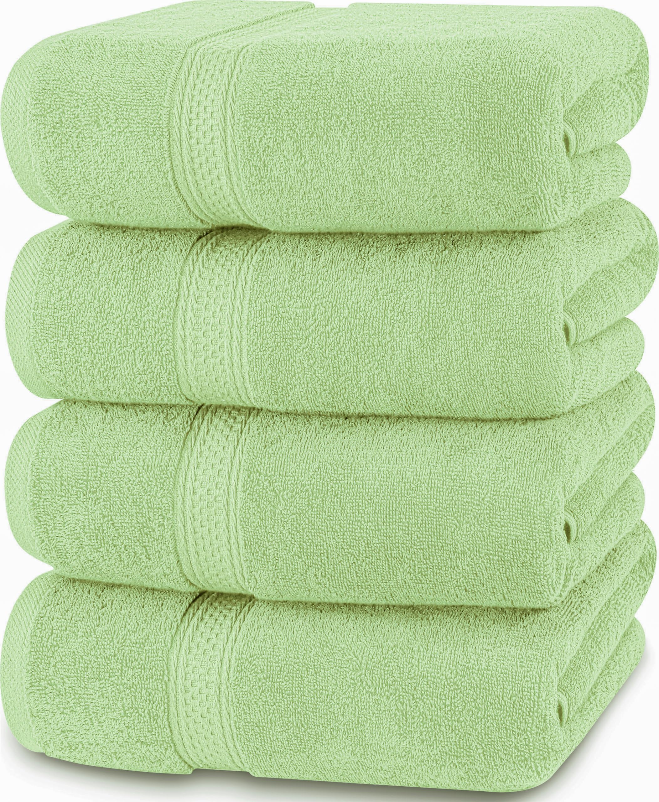 Utopia Towels 4 Pack - Premium Grey Bath Towels -23