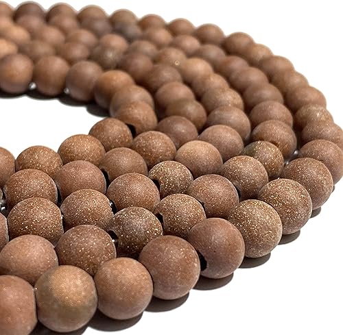 Miniatura 151 de ABCGEMS - Cuentas de morganita africana (agujero grande de 0.079 in)