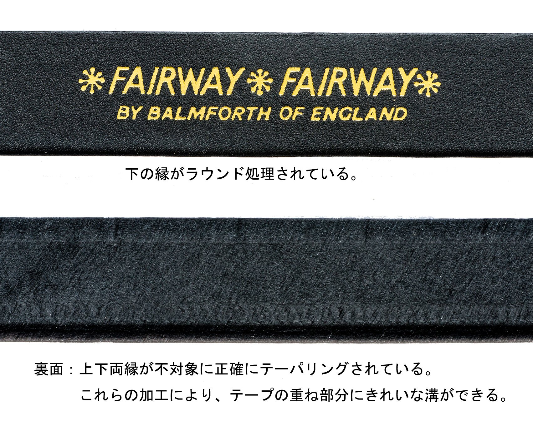 Amazon | Balmforth フェアウェイ Fairway ミッドサイズ レザー 