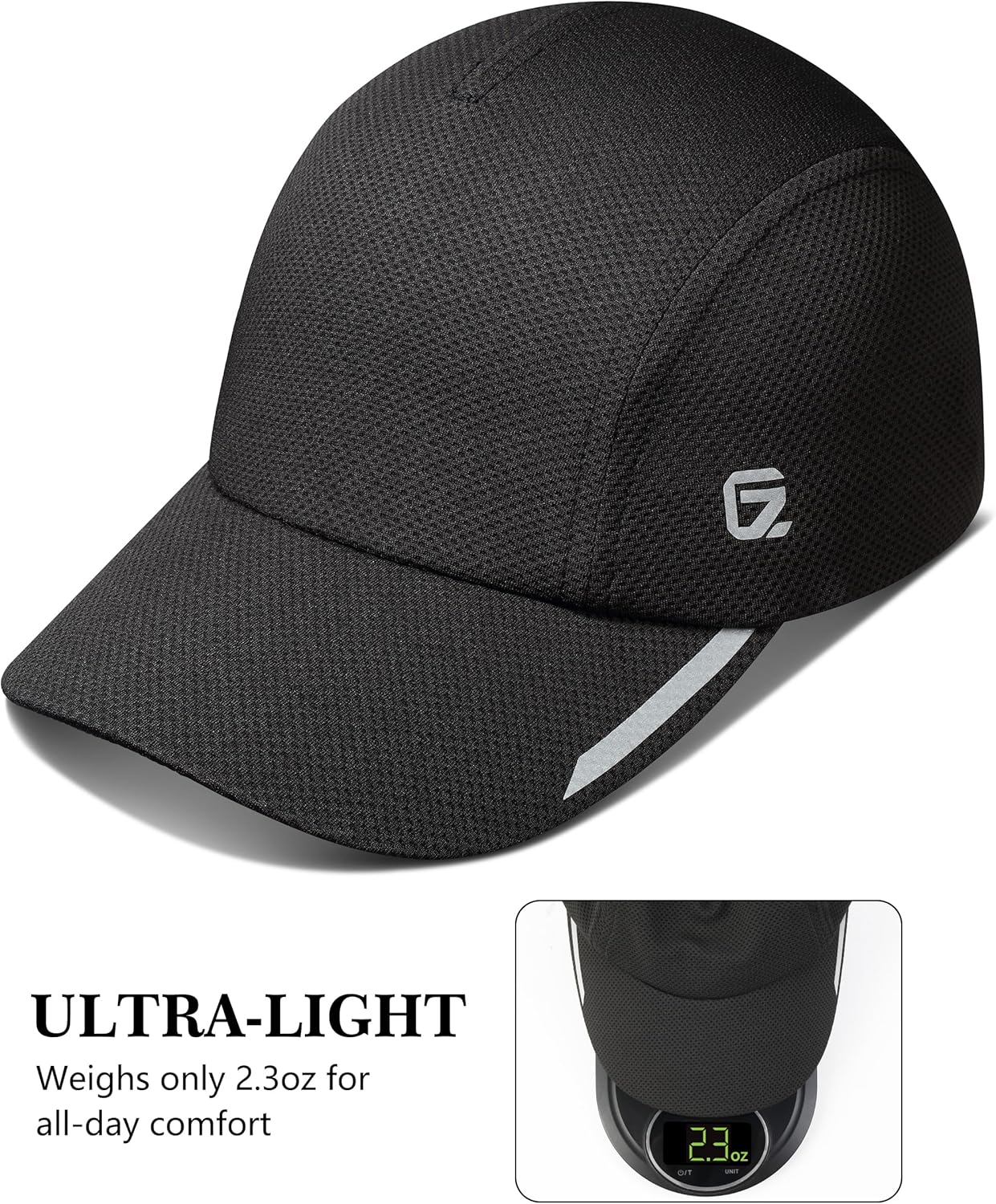 GADIEMKENSD Cooling Running Hat Performance Mesh Hat with Reflective, Ventilation, Lightweight, Cools Up to 2 Hours - Image 5