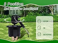 Vista 4 de JEENDA Llave de interruptor de encendido para cortacésped de montar compatible con MTD Craftsman 725-04659 925-04659 Cub Cadet Zero Turn Ariens