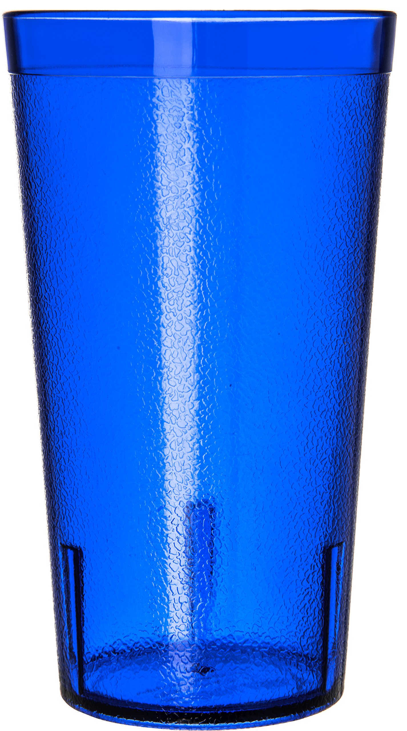 Amazon.com: Carlisle FoodService Products Stackable Tumbler Plastic Tumbler  with Pebbled Exterior for Restaurants, Catering, Kitchens, Plastic, 16  Ounces, Royal Blue, (Pack of 72) : Home & Kitchen