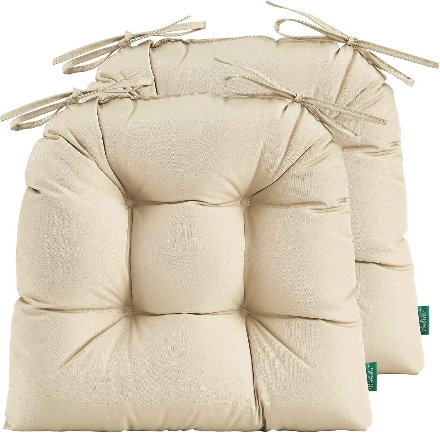 YOOZEKU Outdoor Chair Cushions 19" x 19" Patio Chair Seat