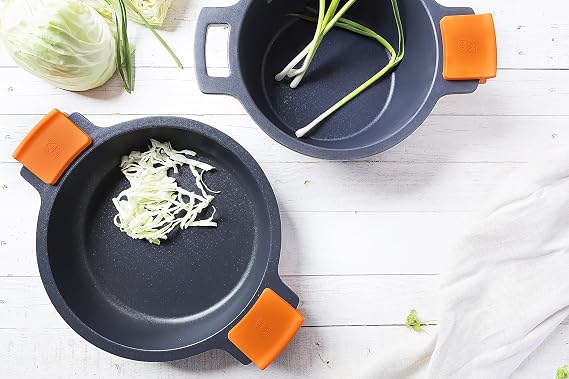 Braisogona Efficient Low Casserole with Lid, 40 cm