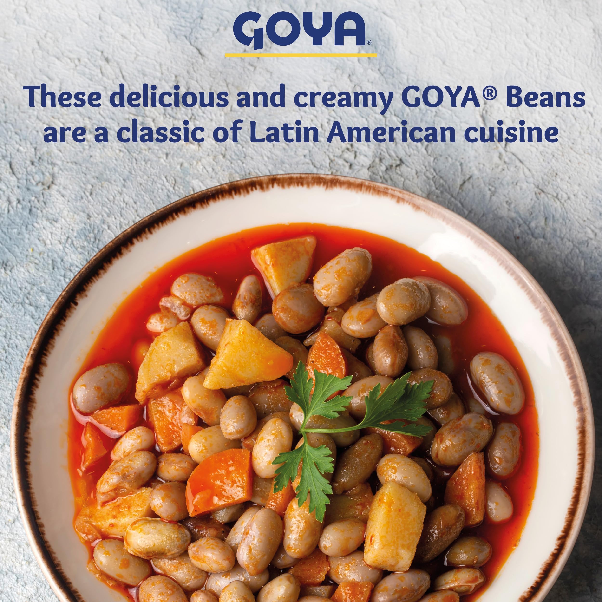 Goya Canned Beans Variety Pack, Black Beans & Pinto Beans, Pantry Staples for Soups, Rice Dishes & Everyday Meals, 15.5oz Each