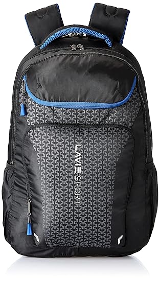 Lavie Sport Spacious Laptop Backpack | College Bags For Boys | Padded Laptop Compartment