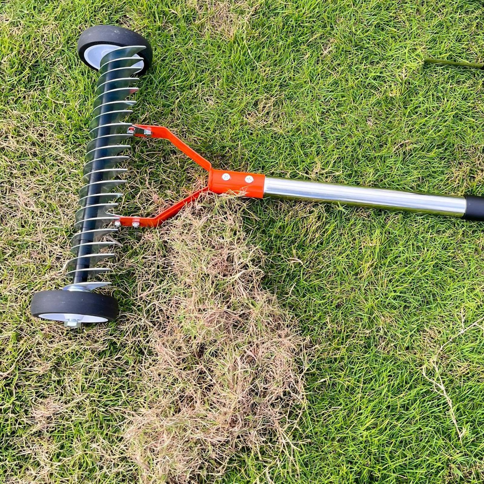 Rastrello per detrattore resistente con manico lungo