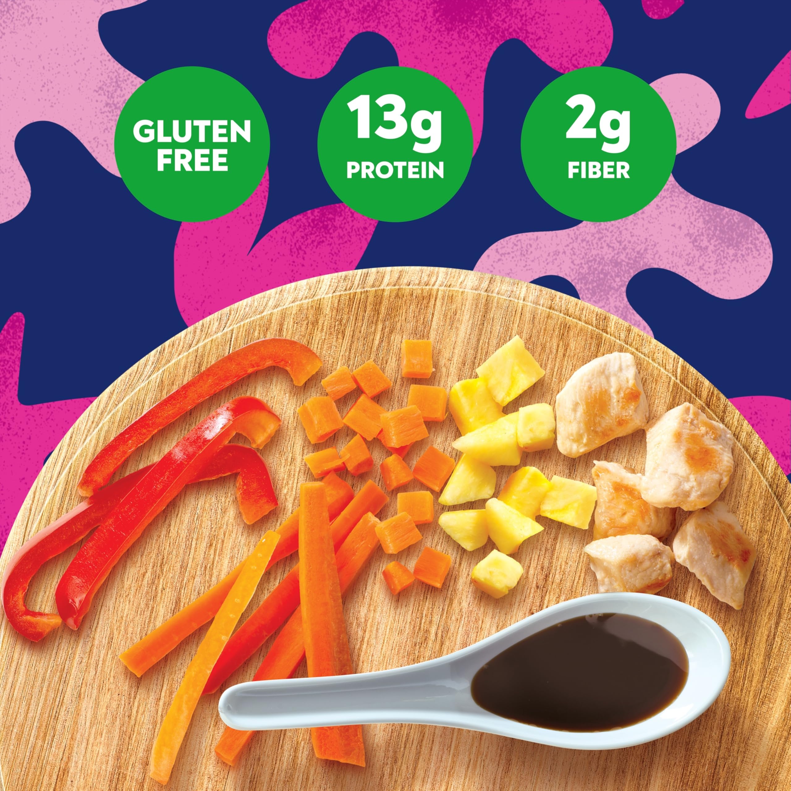 BENS ORIGINAL Street Food Teriyaki Style Rice with Chicken Prepared Entr e Microwavable Heat- -Eat Bowl in 90 — view 6