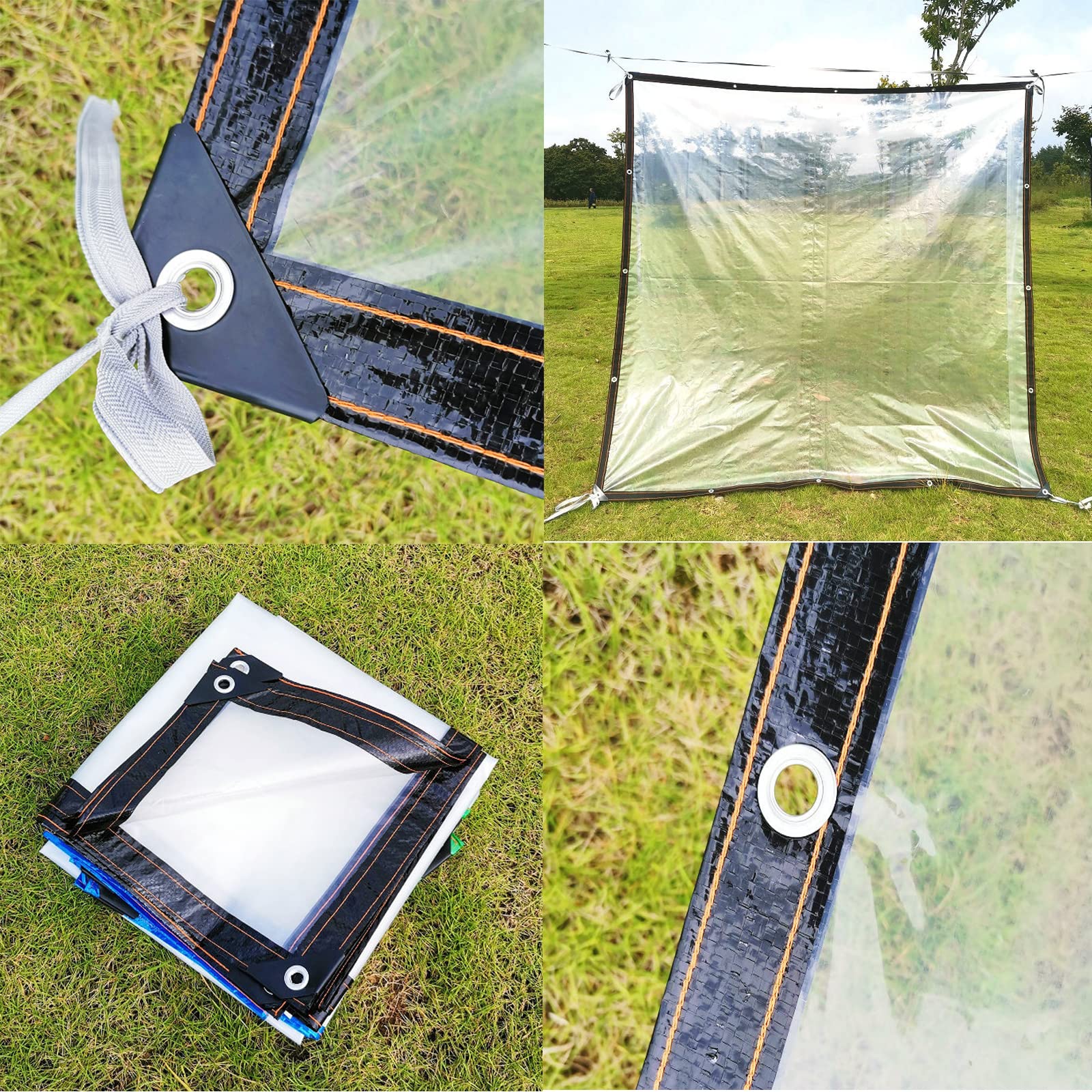 Bâche Najder 2x3m Silver 120g - Tissée Renforcée, Œillets Aluminium - Protection Meubles, Jardin, BTP