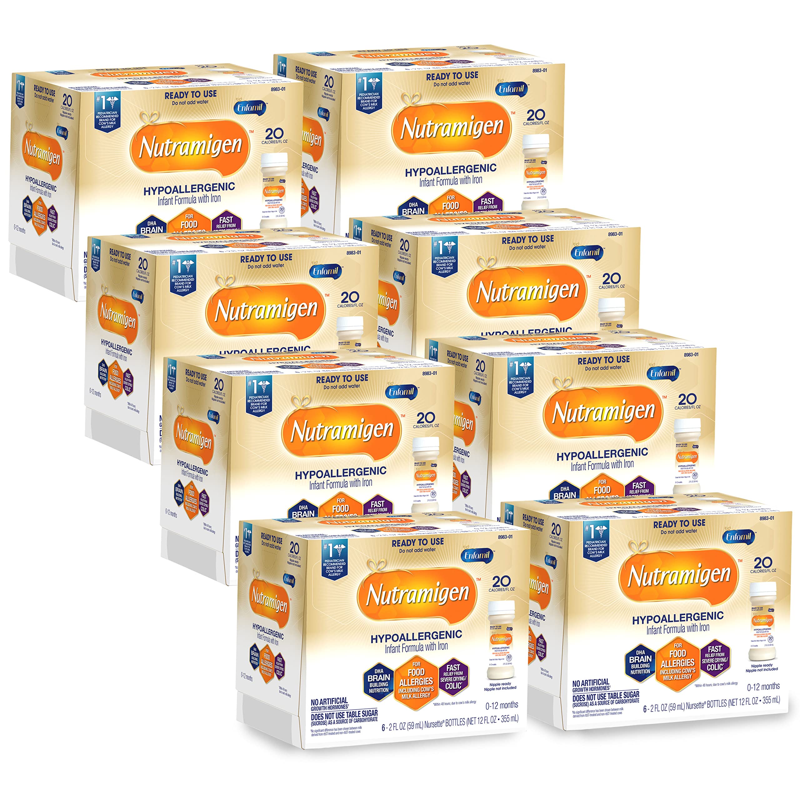 Buy Enfamil Nutramigen Infant Formula, Hypoenic and Lactose Free Formula with Enflora LGG, Fast