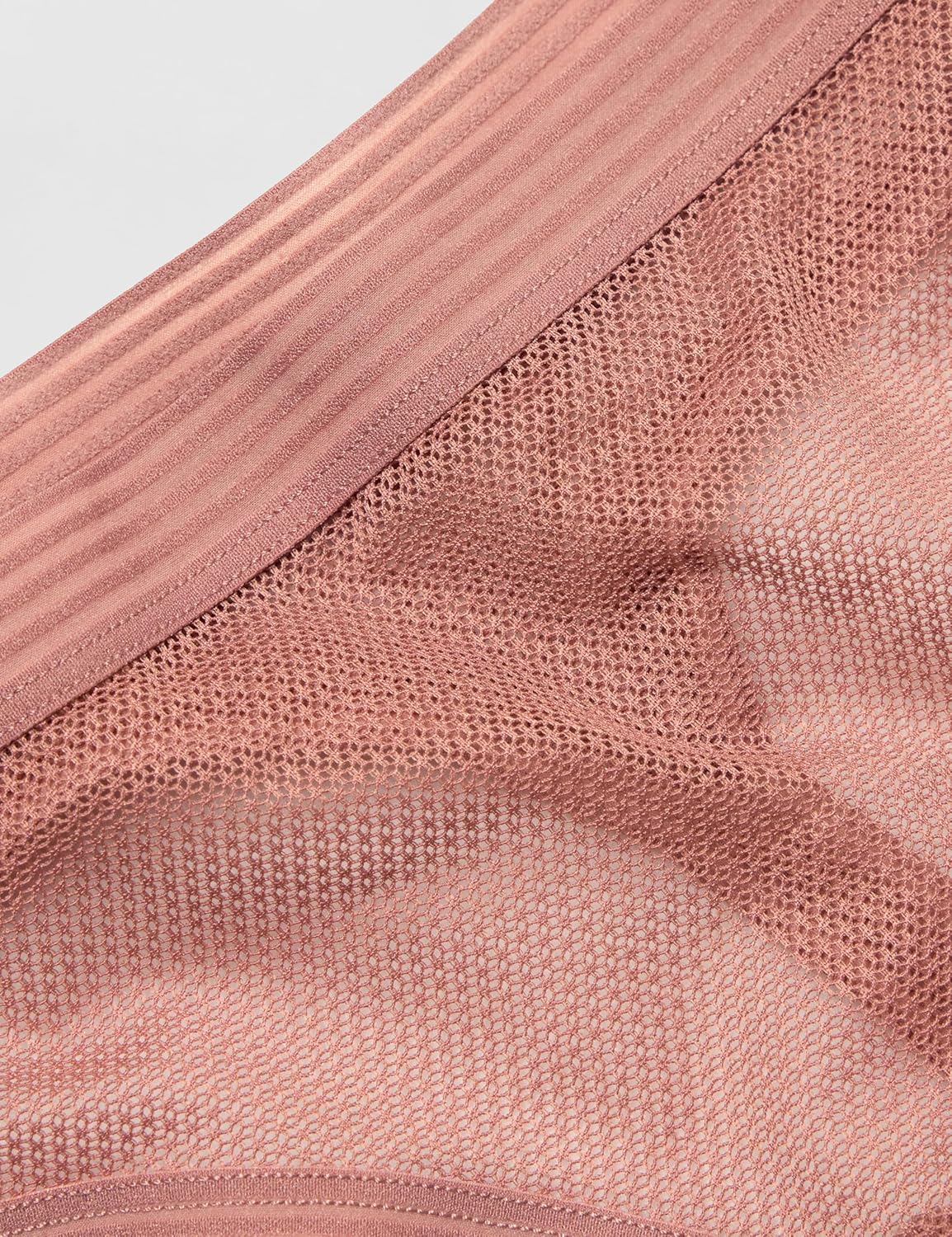 DKNY womens Sheer Stripe Thong - Image 4