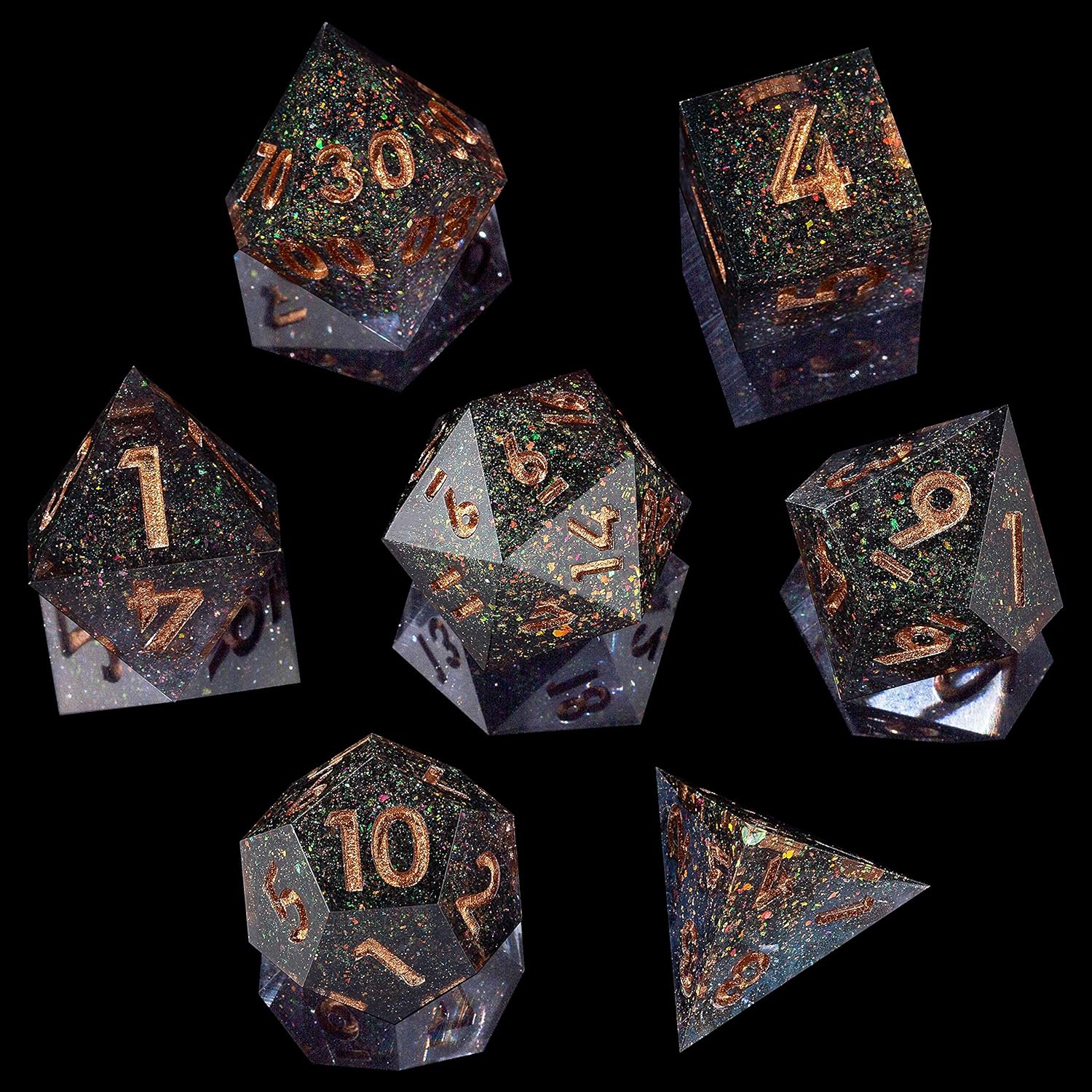 MINI DND Dice Set for Dungeons and Dragons Sharp