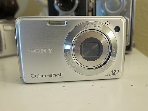 Miniatura 7 de Sony Cyber-shot DSC-W230 - Cámara digital de 12 MP con zoom óptico 4x y estabilización de imagen de disparo súper constante (azul oscuro) Azul,Negro