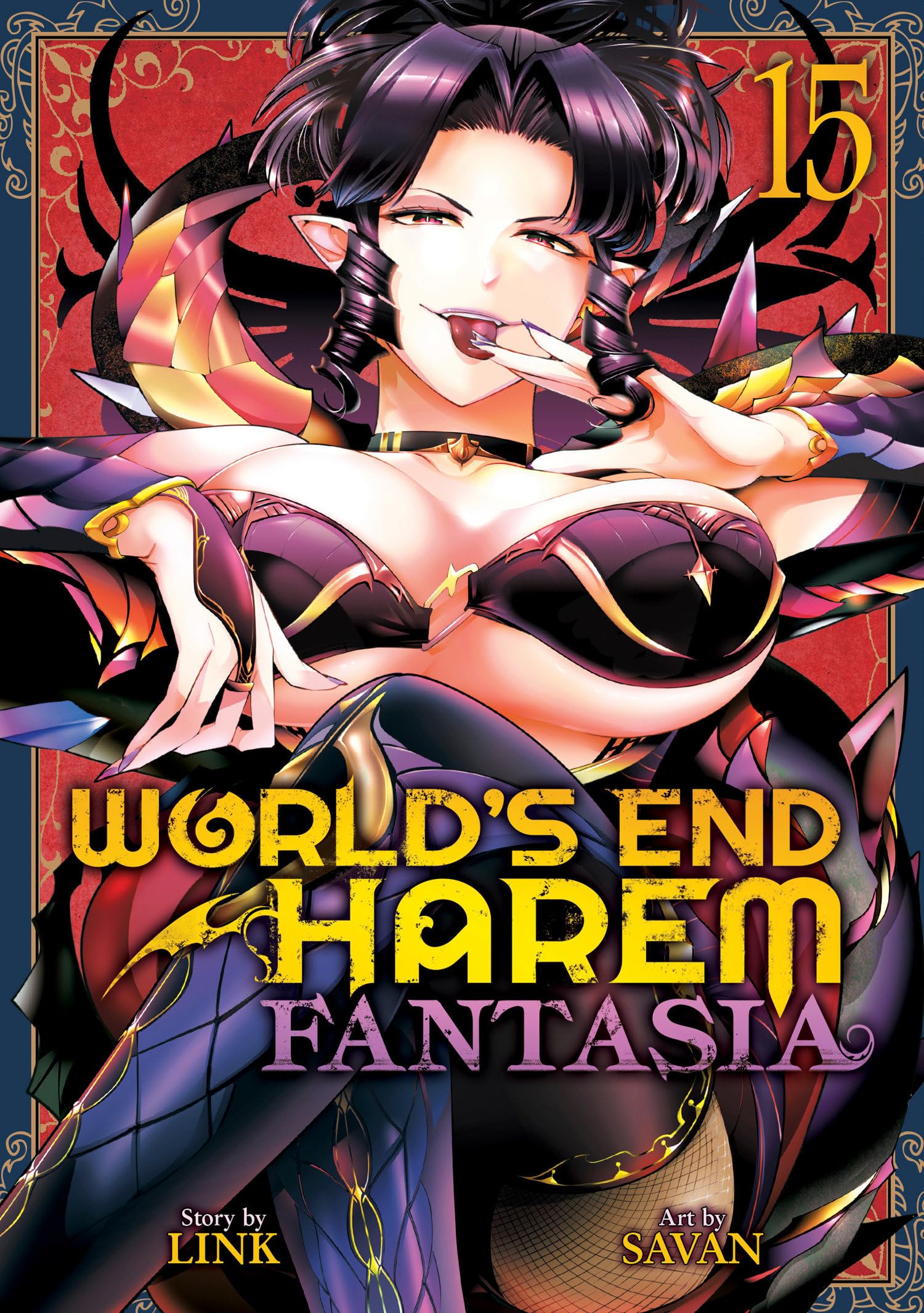 Worlds End Harem Fantasia Vol. 15 by Link PAPERBACK 9798893737981