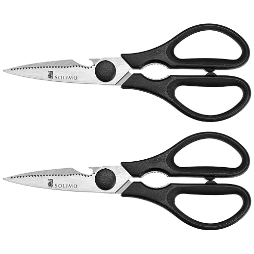 Solimo Premium Detachable Kitchen Scissors Set, 2-Piece