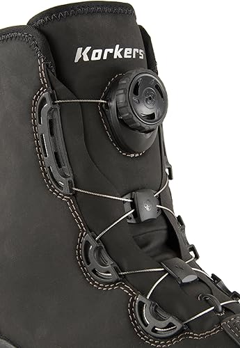 Miniatura 10 de Korkers Devil's Canyon Wading Botas - atléticas y guantes, incluye fieltro intercambiable y suelas Kling-On