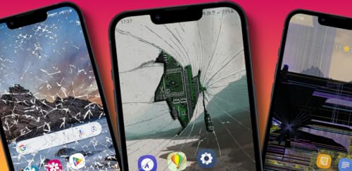 Brincadeira de tela quebrada