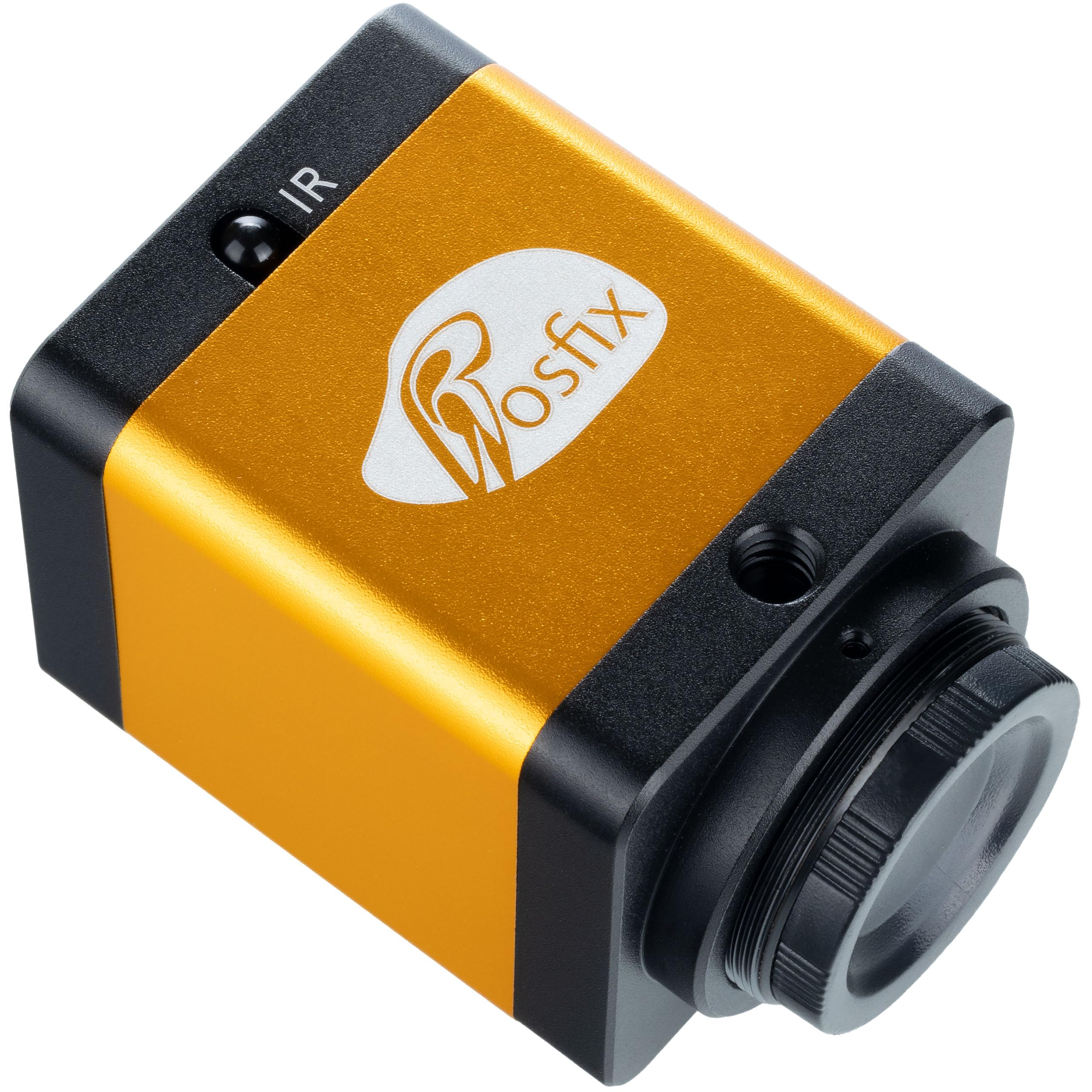 Rosfix PEGASUS Pro KMPP-HDMI-TF - Cámara microscópica | 12MP Micron CMOS, HDMI 720P, 1600x900 | Compatible con óptica C-Mount | Para laboratorio, educación, industria, carcasa de metal