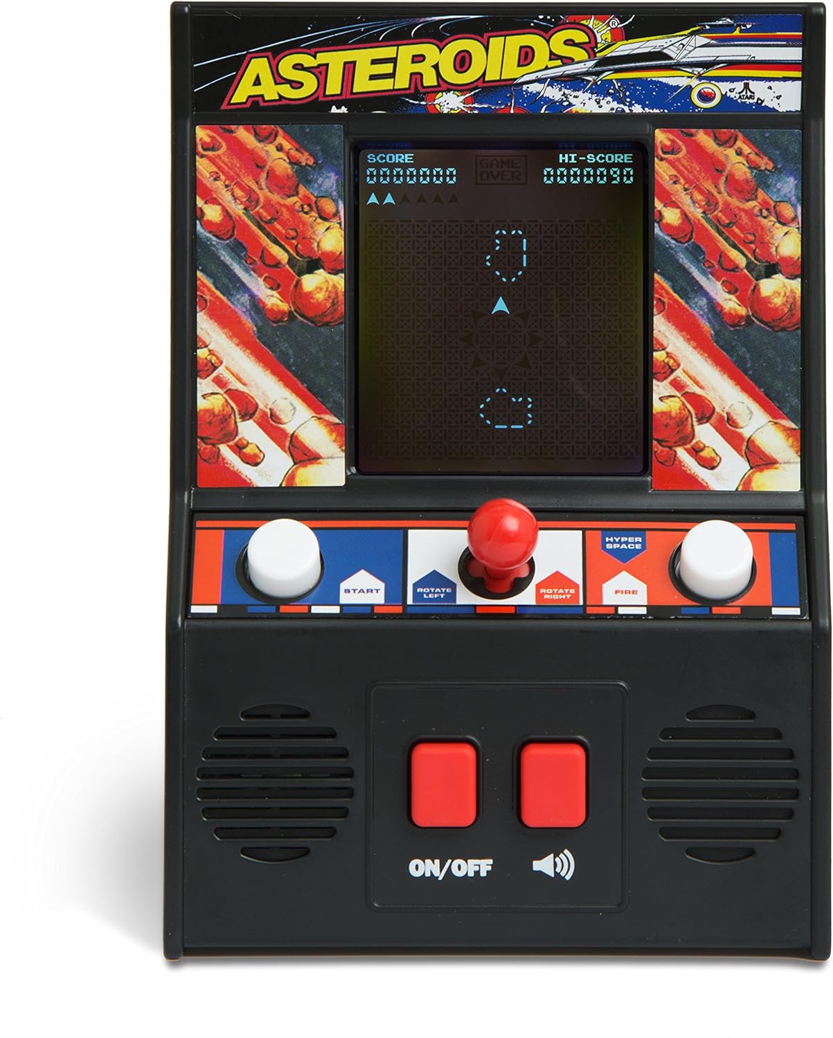 Basic Fun Asteroids Mini Arcade Game