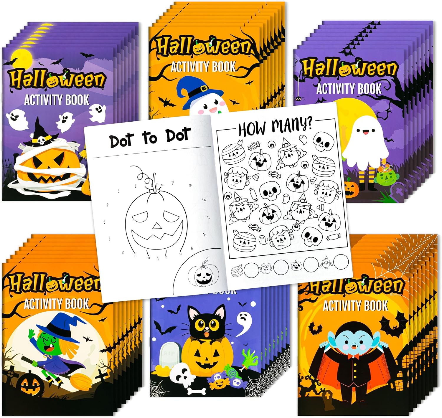 24Pcs Soccer Activity Books Football Mini Fun Games Coloring Book | Sport Goal, Animals, Party Favor, Goodie Bag Stuffers, Birthday, Classroom Rewards, School Supplies, for Kids, Gift in Bulk