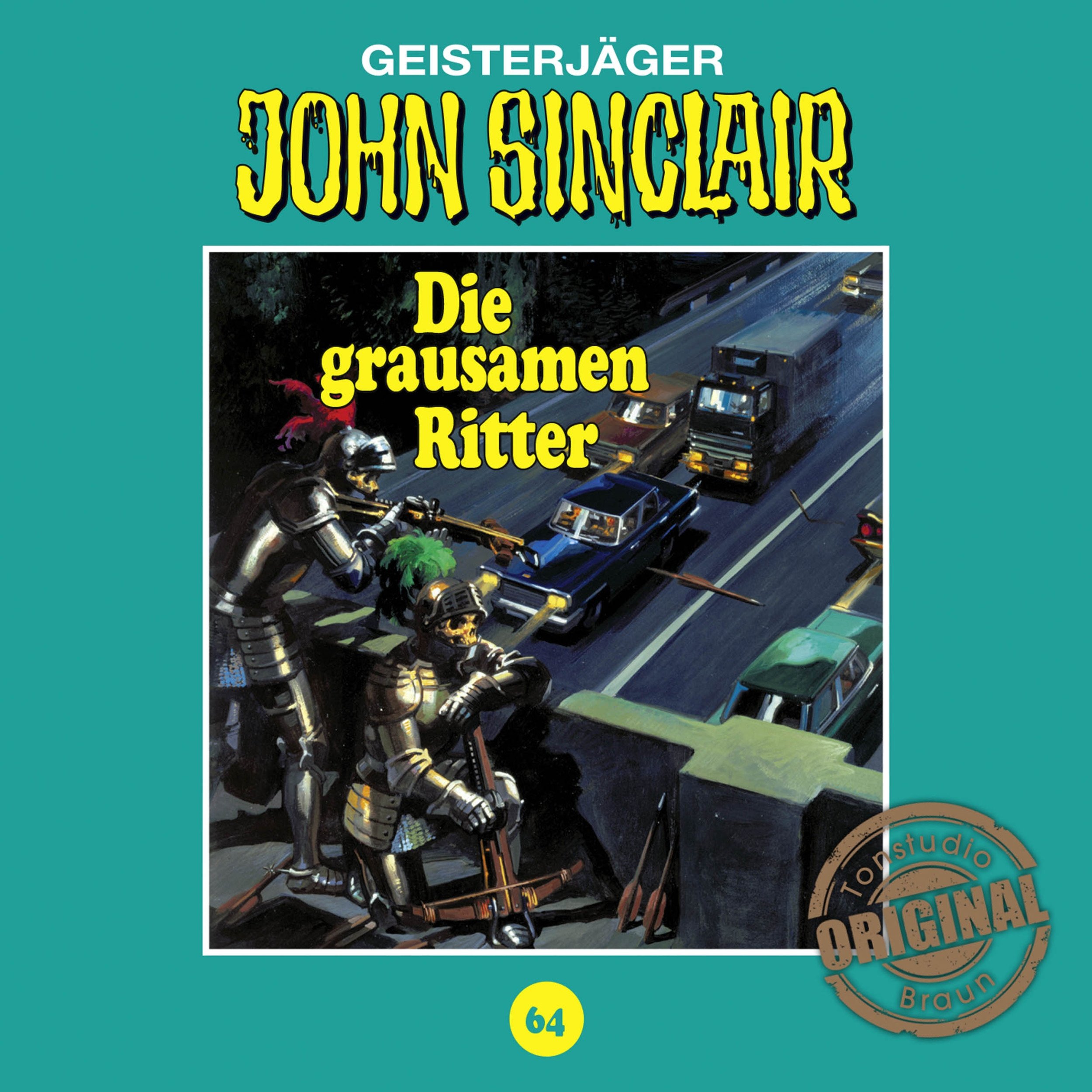 Cover art for Die grausamen Ritter: John Sinclair - Tonstudio Braun Klassiker 64