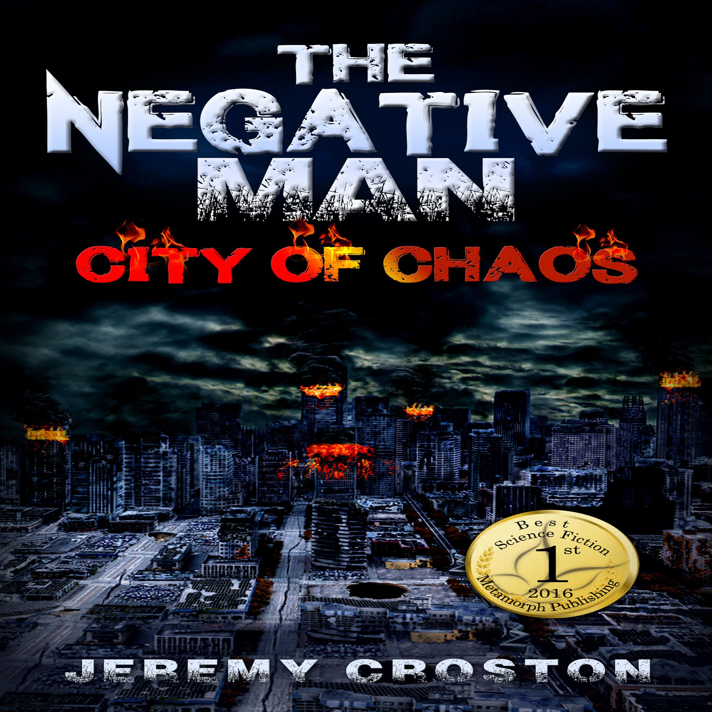 Cover art for The Negative Man: City of Chaos