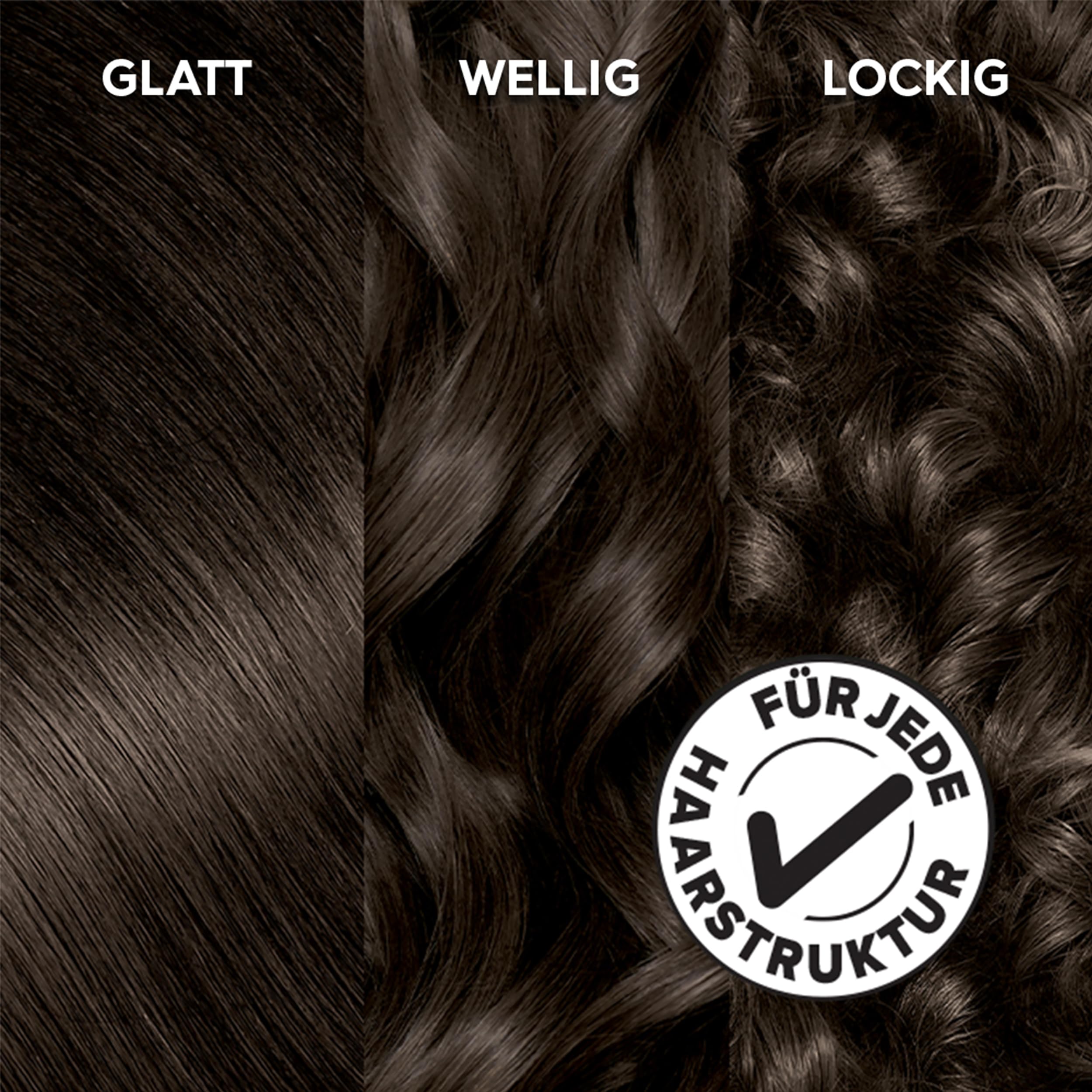 Garnier Olia Dauerhafte Haarfarbe 1.0 Schwarz, ohne Ammoniak, permanente Coloration, bis zu 100% Grauabdeckung, langanhaltende Farbe bis zu 8 Wochen, intensiver Glanz, 3 x 1 Stück