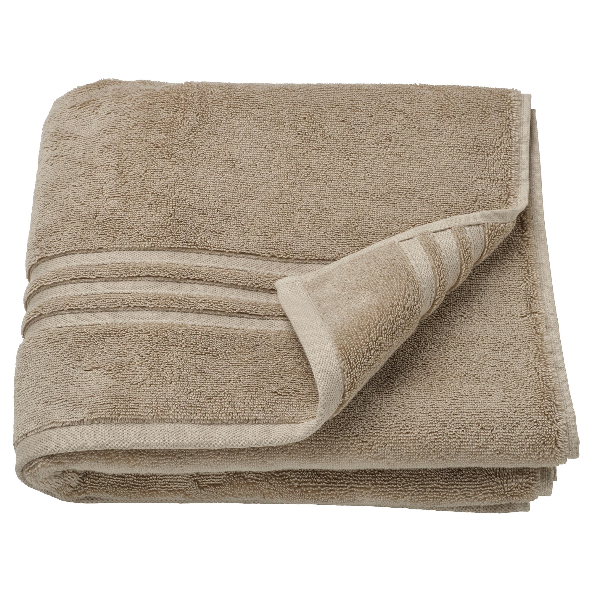 Serviette de bain 70x140 cm absorption maximale ProTuning BROKGLIM beige coton