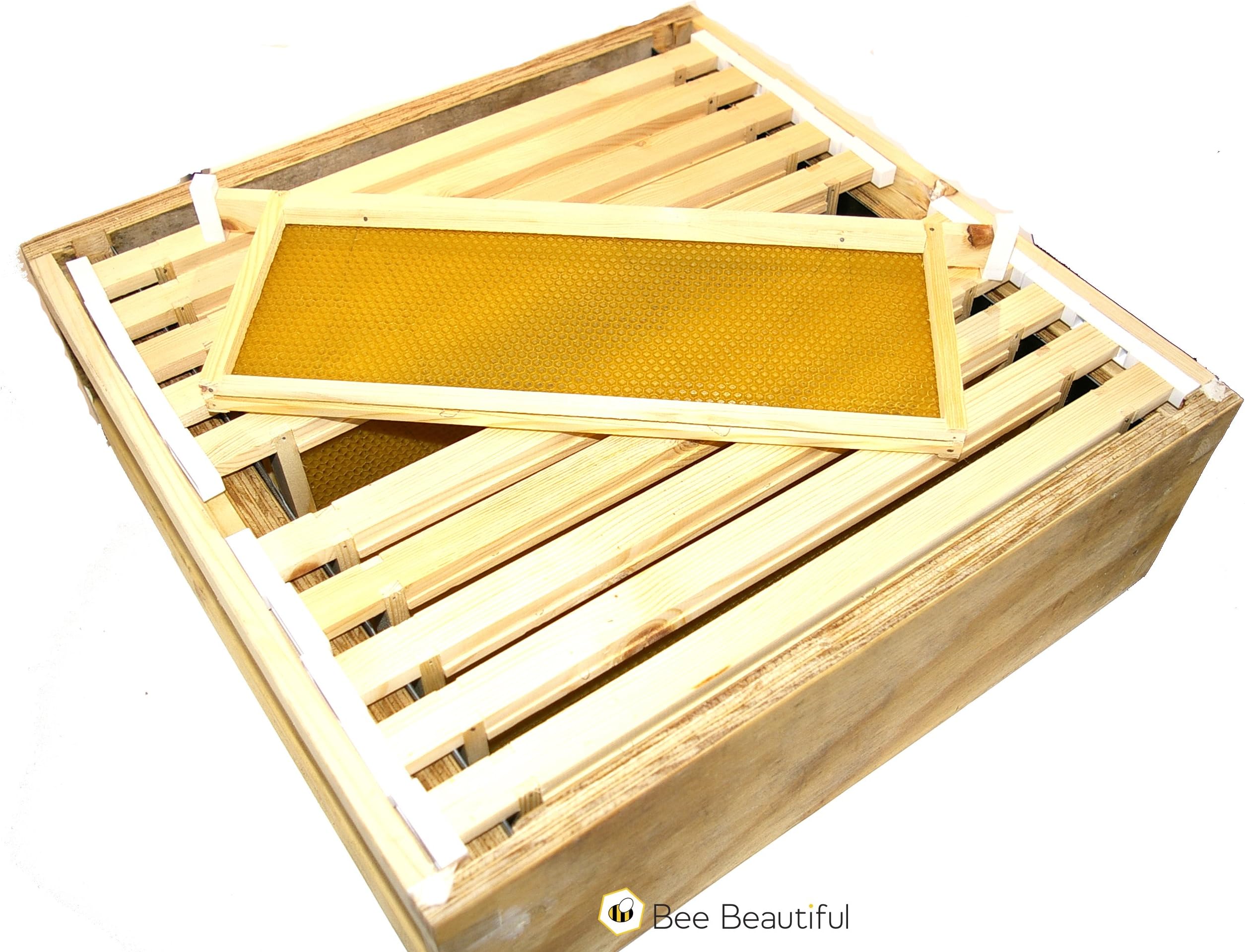 National Beehive Super Box completes with 11 x SN1 Frames and Foundation