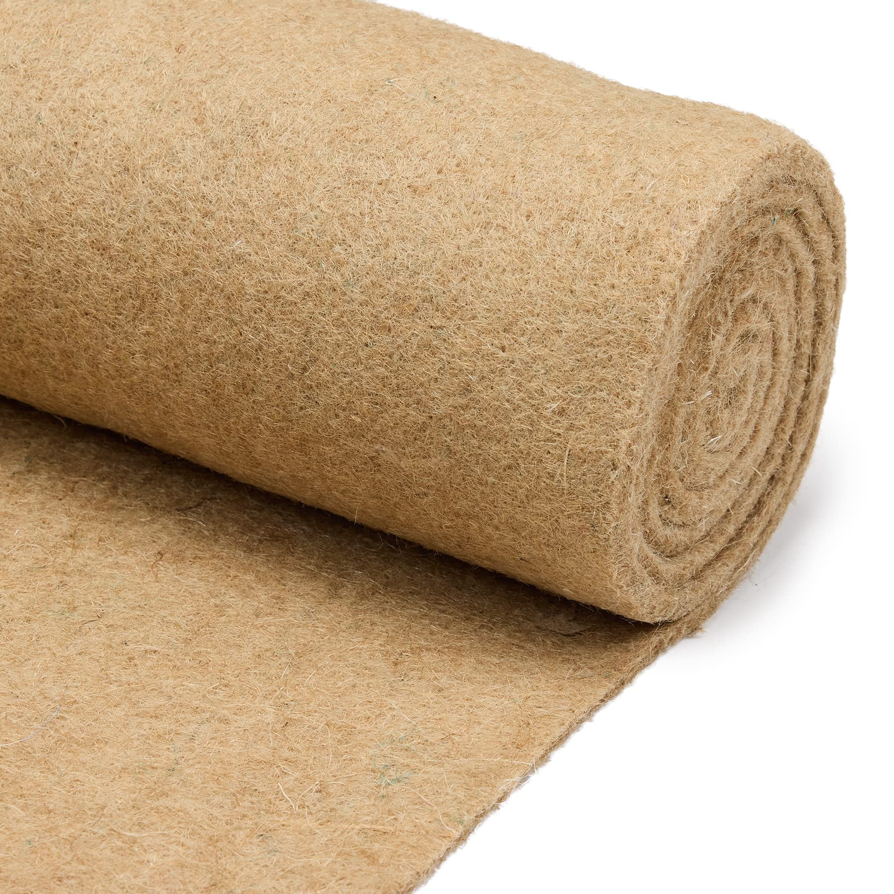 La cordeline Pacciamatura naturale feltro di iuta 1000 GR/m², rotolo larghezza 0,50 m x lunghezza 1,50 m, per giardinaggio CJN10DP